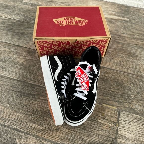 Brand New Vans Skate Sk8-Hi Shoe (Black/White) W6.5/EUR36.5 - Picture 3 of 8